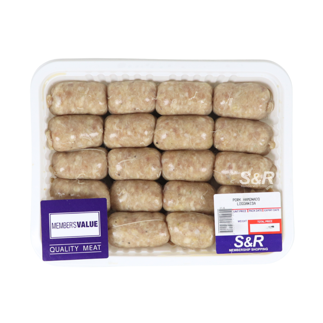 Member's Value Pork Hamonado Longganisa approx 1.2kg